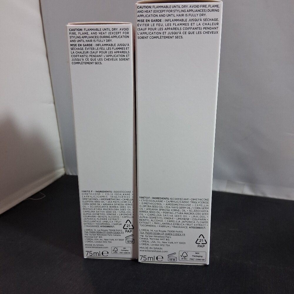 Kerastase Elixir Ultime L'Huile Originale Camelia Sauvage Refillable + Refill - Picture 4 of 7